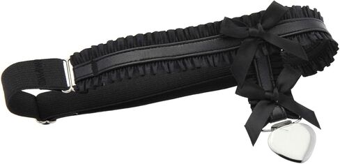 Wedding Bowknot Bridal Lace Garter Belt Women Adjustable Punk Gothic Garter in Kuwait