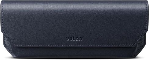 VULKIT Genuine Leather Glasses Case, Magnetic Closure Sunglasses Case, Eye Glasses Cases for Men & Women Spectacle Cases in Kuwait