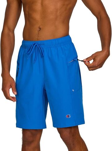Champion Mens Swim Trunks with Mesh Liner - 9" Inseam Quick Drying Mens Bathing Suit, Board Shorts for Swimming, Beach in Saudi Arabia
