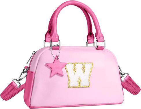 Elilier Girls Kids Crossbody Bag - Gifts for Girls Kids Toddler | Letter Pink Purse for Girl Kid, Toddler Purse Wallet, 4-12 Year Old Girl Birthday Gifts for Daughter Granddaughter Sister in Saudi Arabia
