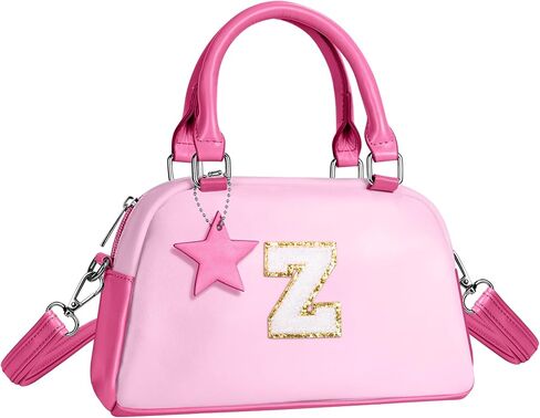 Elilier Girls Kids Crossbody Bag - Gifts for Girls Kids Toddler | Letter Pink Purse for Girl Kid, Toddler Purse Wallet, 4-12 Year Old Girl Birthday Gifts for Daughter Granddaughter Sister in Saudi Arabia