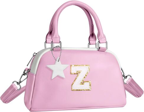 Elilier Girls Kids Crossbody Bag - Gifts for Girls Kids Toddler | Letter Pink Purse for Girl Kid, Toddler Purse Wallet, 4-12 Year Old Girl Birthday Gifts for Daughter Granddaughter Sister in Saudi Arabia
