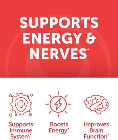 Lunakai USA Made Vitamin B12 Gummies 3000mcg، فيتامينات B12 للطاقة ودعم الدماغ والتمثيل الغذائي، ميثيل كوبالامين للبالغين والنساء والرجال، نباتي غير معدّل وراثيًا، 60 فيتامينات صمغية يومية in Kuwait