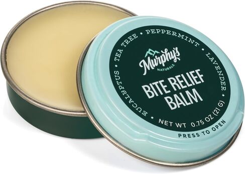 Murphy’s Naturals Insect Bite Relief Balm, Travel-Friendly, Soothes Bug Bites with Plant-Based Oil, Fast-Acting, Easy Application, 0.75oz in Kuwait