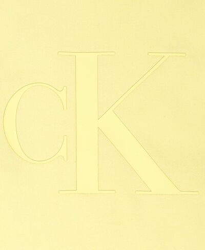 Calvin Klein Girls' Long Sleeve Popover Fleece Hoodie Sweatshirt, French Vanilla, 8-10 in Kuwait