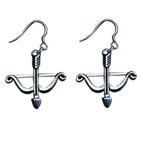 Infinity Collection Archery Dangle Earrings - Archery Jewelry - Bow and Arrow Jewelry in Kuwait