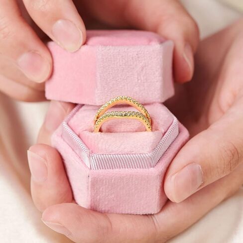 Yellow Gold Ring Enhancer for Engagement Rings Wedding Band Ring Guard 925 Sterling Silver Round AAAAA Cubic Zirconia Size 8 in Kuwait