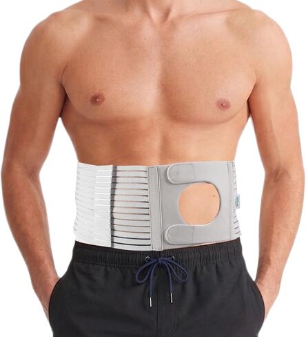1 Piece Ostomy Belt, Ostomy Support Belts for Men & Women, Adjustable Stealth Belt Ostomy, Ostomy Belts for Colostomy & Ileostomy Bag Holder, Colostomy Supplies Belt Secured with Velcro(XL) in Saudi Arabia