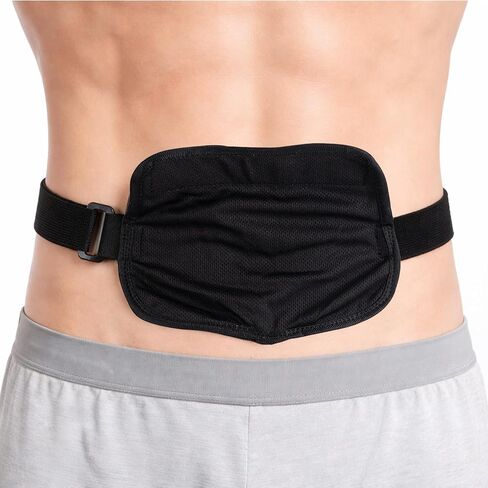 1PCS Peritoneal Dialysis Belt, Adjustable PD Catheter Holder, Feeding Tube Holder for Peg Tube, J-Tube, G Tube Accessories, Dialysis Patients for Sports and Nursing Supplies(Black) in Saudi Arabia