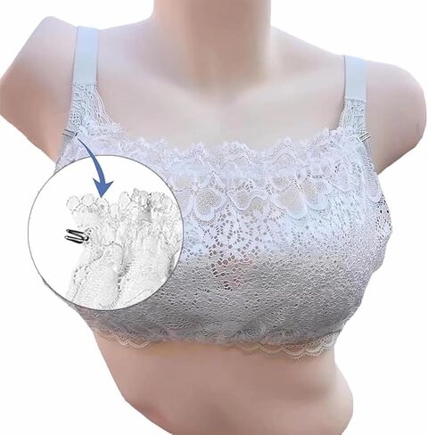 Low Neckline Inserts: Cami Secret Snap to Bra Modesty Panel & Clip On Cleavage Cover Up - Enhance Your Style Effortlessly in Kuwait