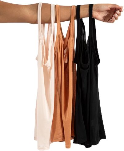 Nontoxic Camisole Charcoal Tank Top for Women – 2 Pack in Saudi Arabia