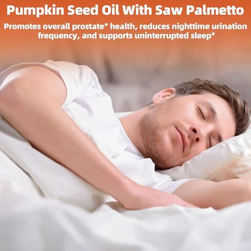 Pumpkin Seed Oil with Saw Palmetto Gummies, 3500mg Per Serving, Cold Pressed, with Rosemary Leaf, Zinc, Hydrolyzed Collagen Peptides, Pumpkin Seed Oil for Hair Growth, Vegan, 60 Counts in Saudi Arabia