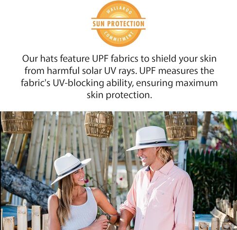 Wallaroo Hat Company Women’s Petite Aspen Fedora – UPF 50+ Sun Protection, 100% Wool Felt, Adjustable, Packable, Black, Small in Kuwait