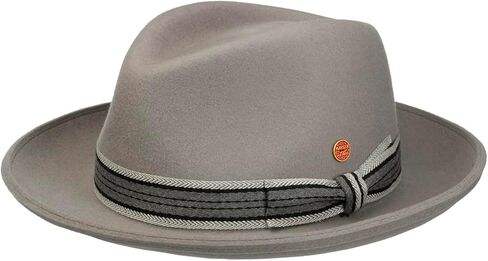 Mayser Samuel Fedora Wool Felt Hat Women/Men - Made in The EU in Saudi Arabia