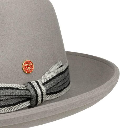 Mayser Samuel Fedora Wool Felt Hat Women/Men - Made in The EU in Saudi Arabia
