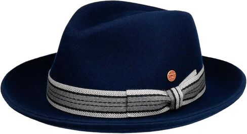 Mayser Samuel Fedora Wool Felt Hat Women/Men - Made in The EU in Saudi Arabia