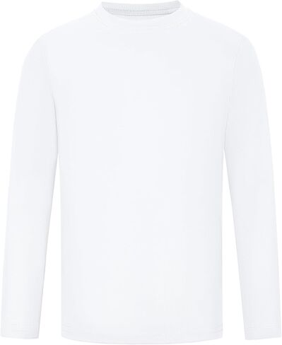 Runhit Boys and Girls Long Sleeve Athletic Shirts Kids UPF 50+ Rash Guard Shirts with Moisture Wicking in Kuwait