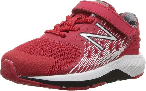 New Balance Girl's Urge V2 Hook and Loop, Grey/Pink, 2 Medium US Little Kid in Saudi Arabia