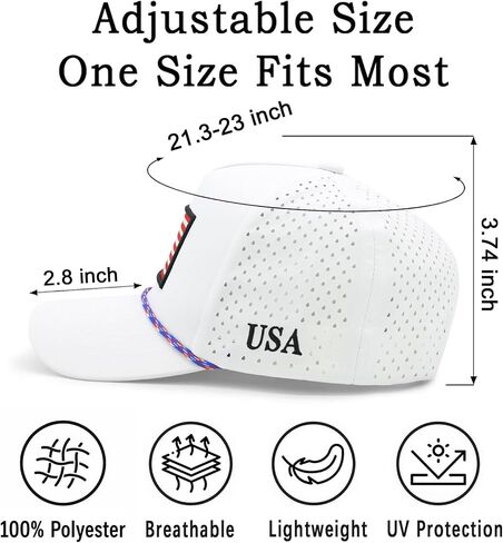 Men & Women American Flag Trucker Hat, USA Quick Dry Baseball Cap Snapback Hat for Summer Outdoor Sports Casual Wear in Kuwait
