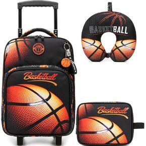 Kids Luggage with Wheels Softside 16" Kids Suitcase for Girls Luggage for Kid Airline Approved & Multi-function Carry Bag 3pcs Set in Saudi Arabia