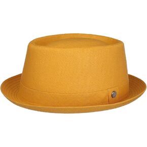 Lierys Uni Pork Pie Linen Hat Women/Men - Made in Italy in Saudi Arabia
