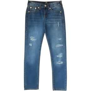True Religion Big Boys Geno Relaxed Slim Jean in Rich Blue in Kuwait
