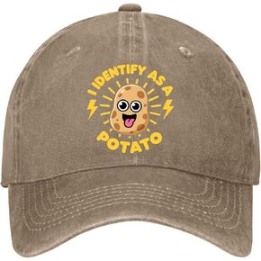 I IDEN I-Like to Be Baked and Smashedtify As A Potato Hats for Womens Soft in Kuwait