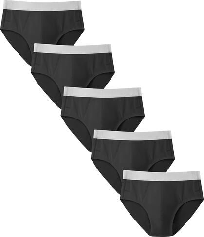 TIICHOO Boys Incontinence Underwear Adaptive Post Surgery Tear Away Underwear for Teens 5 Pack in Kuwait