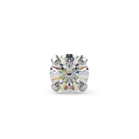 FreshTrends I1-2mm (0.03 قيراط الوزن الكلي) خاتم الأنف من الذهب الأبيض عيار 14 قيراط - 18 جرام in Kuwait