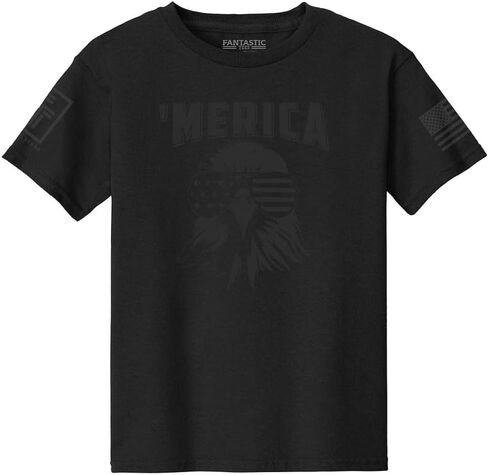 تي شيرت Cool Freedom Eagle USA الوطني للأطفال in Kuwait