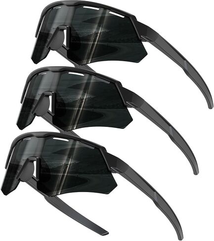 KALIYADI Polarized-Kids-Sunglasses Youth Baseball Sunglasses: Cycling Running for Boys Girls UV400 Protection Age 6-14 in Kuwait