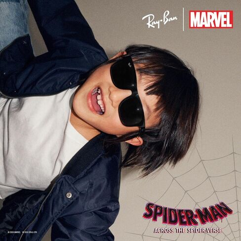 Ray-Ban boys Rj9069s Justin Marvel Collection Square Sunglasses in Kuwait