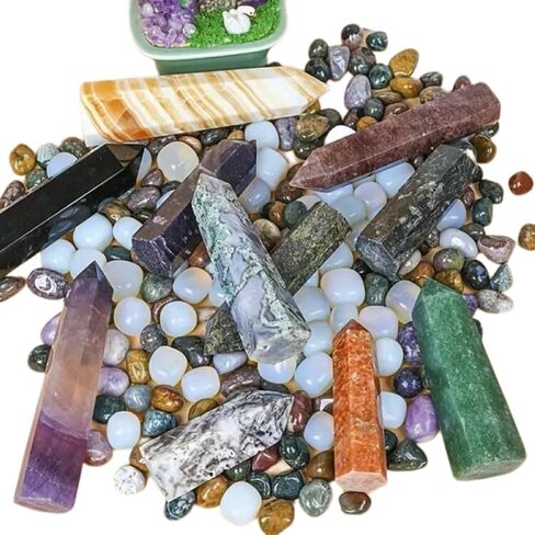 Mystery Crystal Box – 1lb of Surprises for Women, Unique Rock and Gem Surprise, for Crystal Enthusiasts in Saudi Arabia