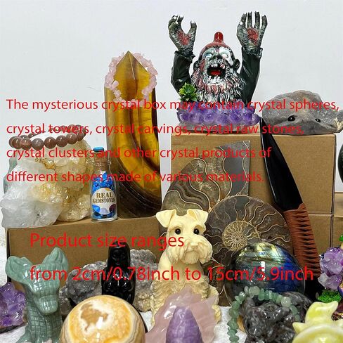 Mystery Crystal Box – 1lb of Surprises for Women, Unique Rock and Gem Surprise, for Crystal Enthusiasts in Saudi Arabia