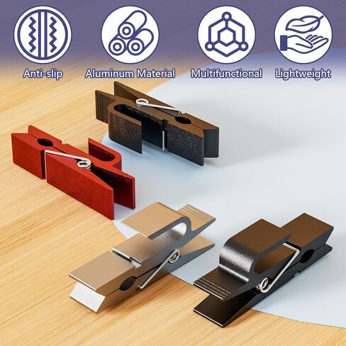 12pcs Grid Wall Hooks Clips Gridwall Accessories Oil Painting Sign Panel Hanging Display Siding Clips for Retail Art Exhibition Workspace Organization Storage Displays (Black) in Saudi Arabia