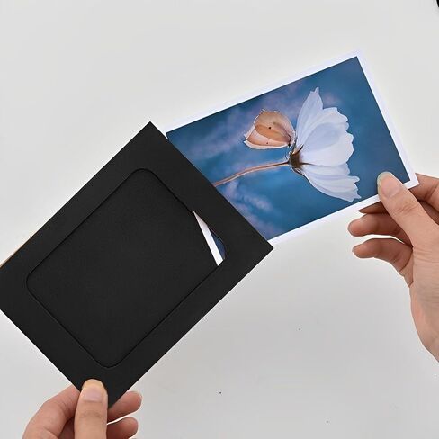 20 PCS Black Paper Picture Frames 4x6" Cardboard Photo Frames DIY Clip Photo Holders Hanging Photo Display Banner for Home, Classroom, Office, Wedding, and Wall Decor in Saudi Arabia