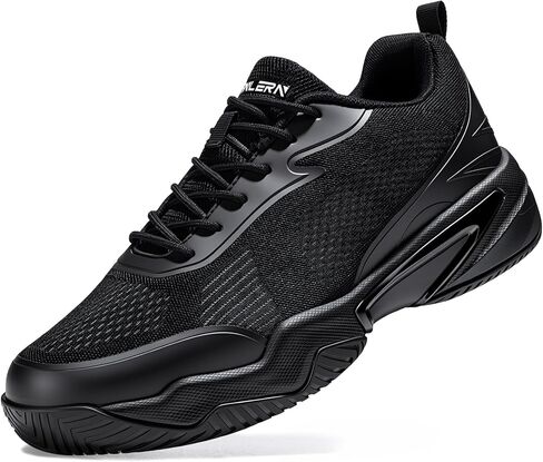 FENLERN Tennis Shoes Men Wide Non-Slip Durable Breathable Pickleball Racquetball Shoes Arch Support Athletic Court Shoes Running Walking Sneakers in Saudi Arabia
