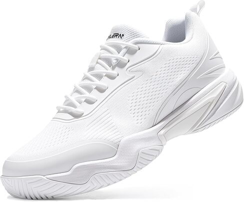 FENLERN Tennis Shoes Men Wide Non-Slip Durable Breathable Pickleball Racquetball Shoes Arch Support Athletic Court Shoes Running Walking Sneakers in Saudi Arabia