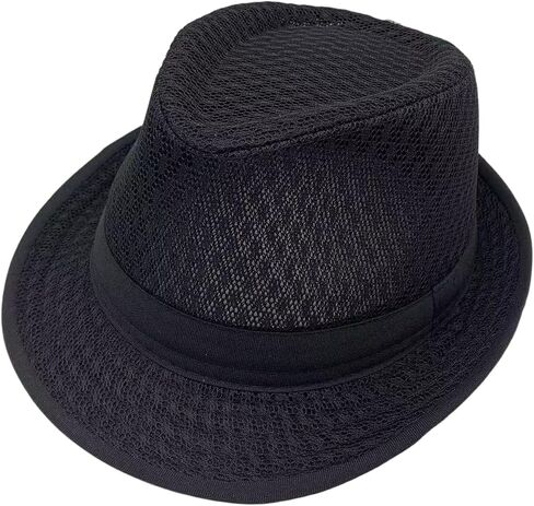 Light Weight Crushable Sun Hat Soft Cool Mesh Fedora for Men and Women in Saudi Arabia