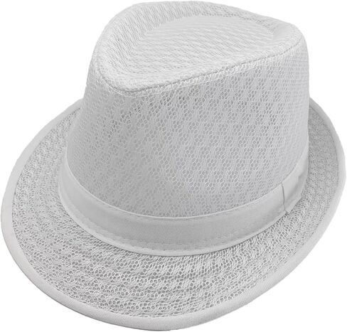 Light Weight Crushable Sun Hat Soft Cool Mesh Fedora for Men and Women in Saudi Arabia