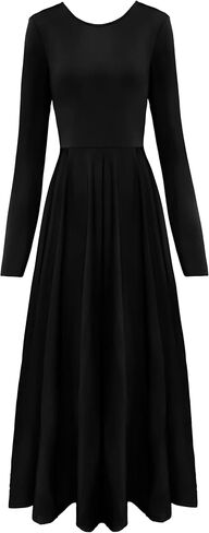 Women's Praise Dance Dress Long Swing Liturgical Worship Church Dancewear Costume Flowing Dance Dress S-3XL in Saudi Arabia