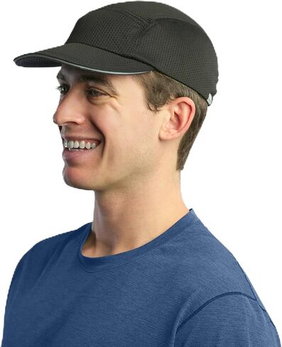 TrailHeads Summer Hats for Men with Soft Foam Brim & Reflective Trim – Quick Drying Cap with 5 Panel Design for Outdoors in Kuwait