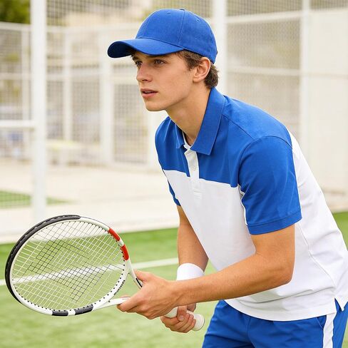 baotongle 6pcs Baseball Cap Adjustable Size Plain for Men Women Blank hat for Running Workouts and Outdoor Activities Multi in Kuwait