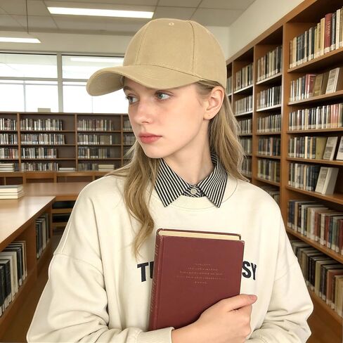 baotongle 6pcs Baseball Cap Adjustable Size Plain for Men Women Blank hat for Running Workouts and Outdoor Activities Multi in Kuwait