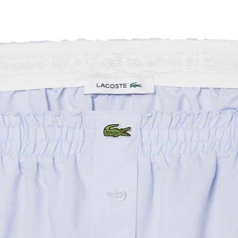 شورت نسائي من مزيج الكتان كبير الحجم من Lacoste in Kuwait
