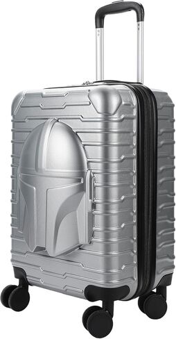 حقيبة الأمتعة الدوارة Bioworld The Mandalorian Helmet مقاومة للطقس مقاس 20 بوصة in Kuwait