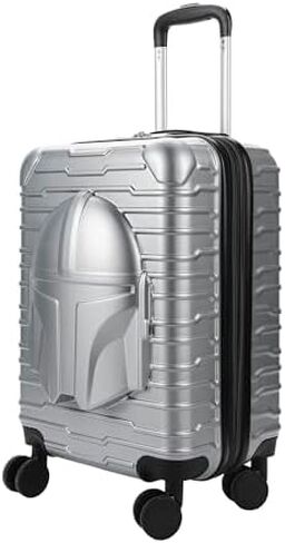 حقيبة الأمتعة الدوارة Bioworld The Mandalorian Helmet مقاومة للطقس مقاس 20 بوصة in Kuwait
