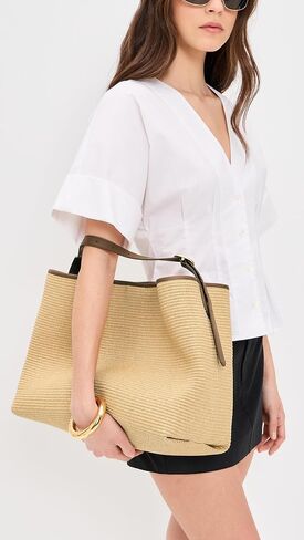 Vince Women's Raffia Vivian Hobo Bag in Saudi Arabia