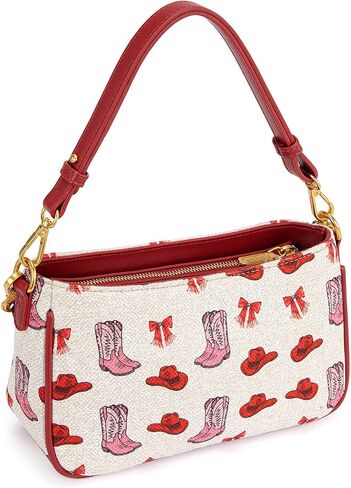 حقيبة كتف Wrangler Rodeo Icons مصمم Y2K Clutch Purse حقيبة يد هوبو غربية مع حزام سلسلة in Saudi Arabia