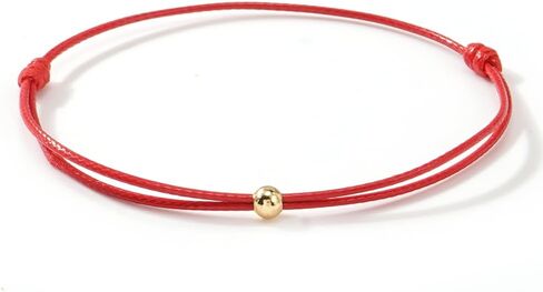 Luck Red Black String Bracelet for Men and Women,Protection Cord Waterproof Nylon Surfer Strength Power Energy Fate Talisman Adjustable Jewelry,Friendship Gift in Saudi Arabia